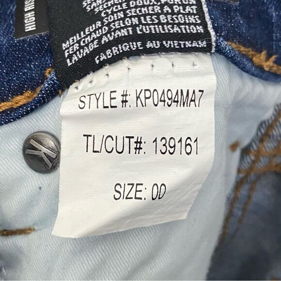KUT From The Kloth | High Rise Connie Fab AB Ankle Skinny Jeans Size 00 - Picture 11 of 11